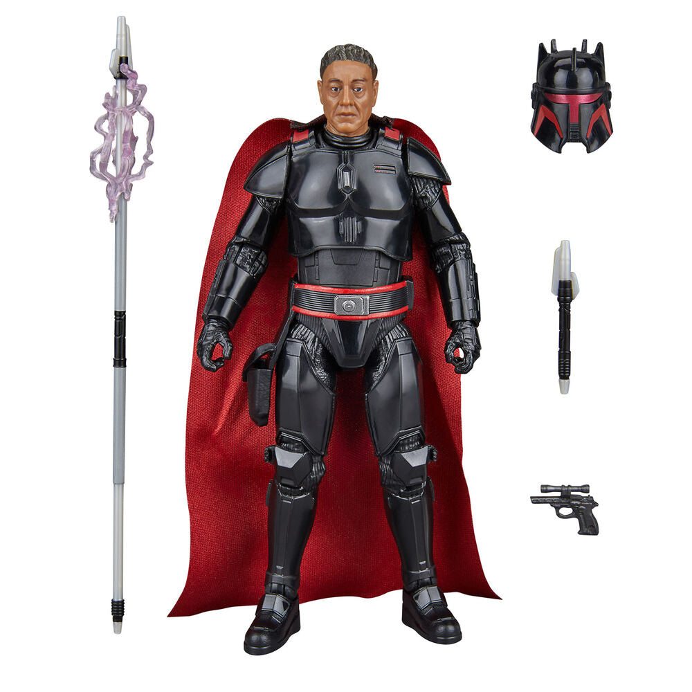 Star Wars: The Mandalorian Black Series Figura Moff Gideon (Dark Trooper Armor) 15 cm