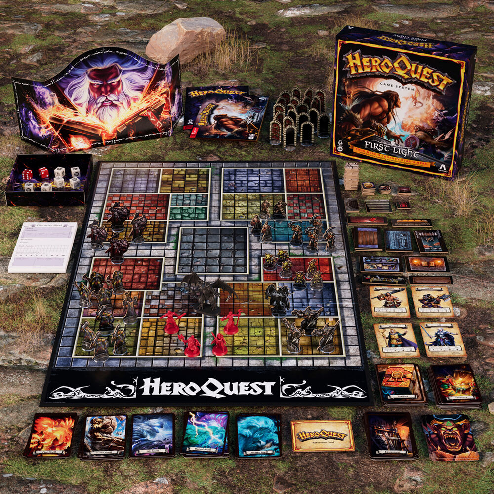 Juego Mesa First Light Hero Quest Español