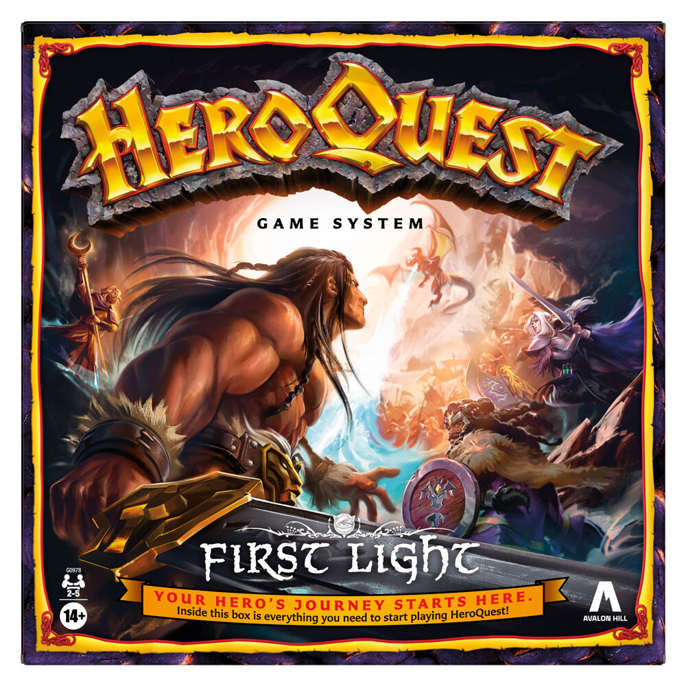 Juego mesa First Light Hero Quest español Frikytopia