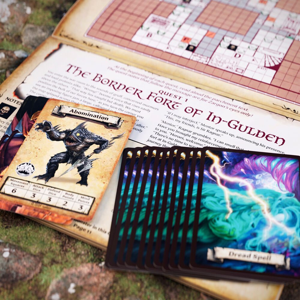 Juego Mesa First Light Hero Quest Español