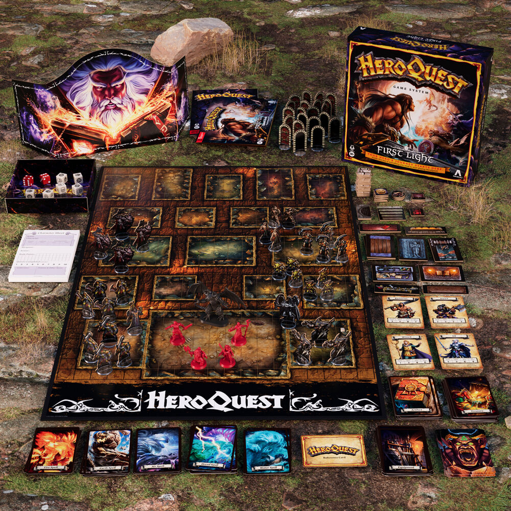 Juego Mesa First Light Hero Quest Español