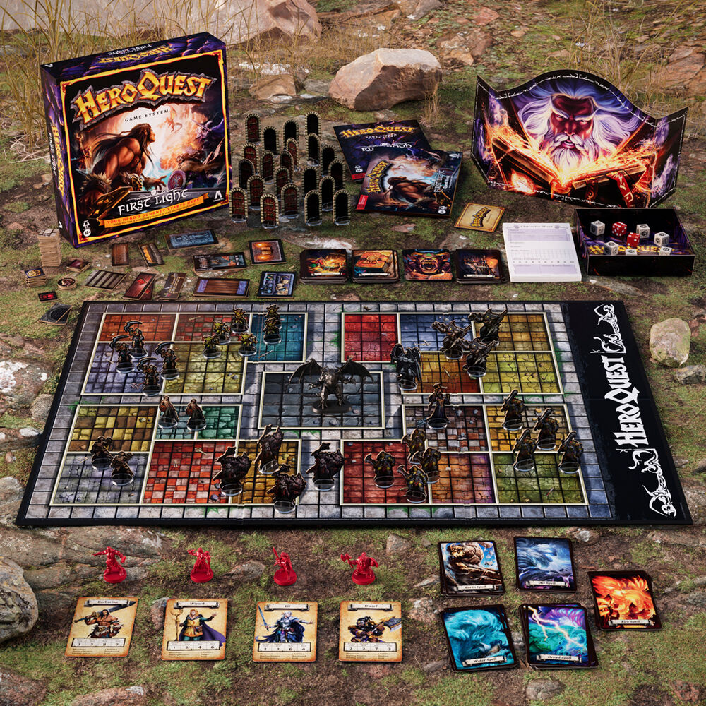Juego Mesa First Light Hero Quest Español