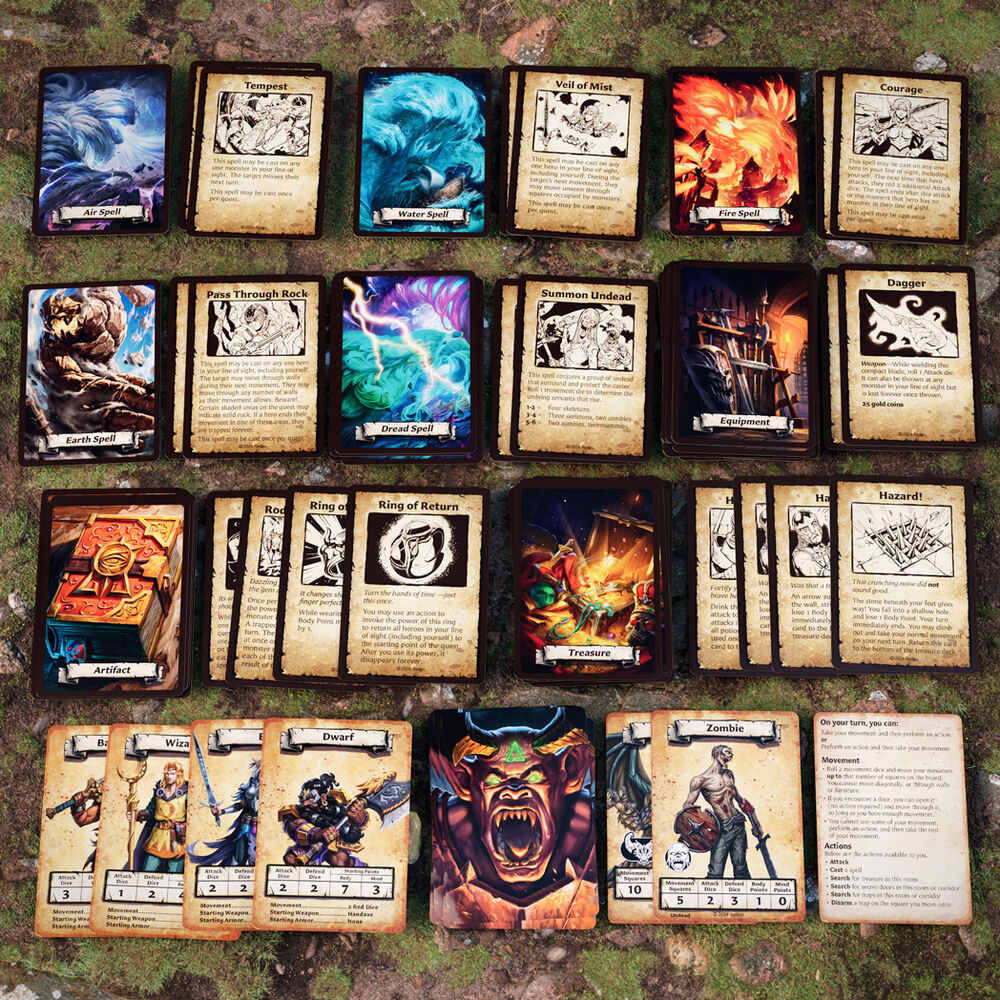 Juego Mesa First Light Hero Quest Español