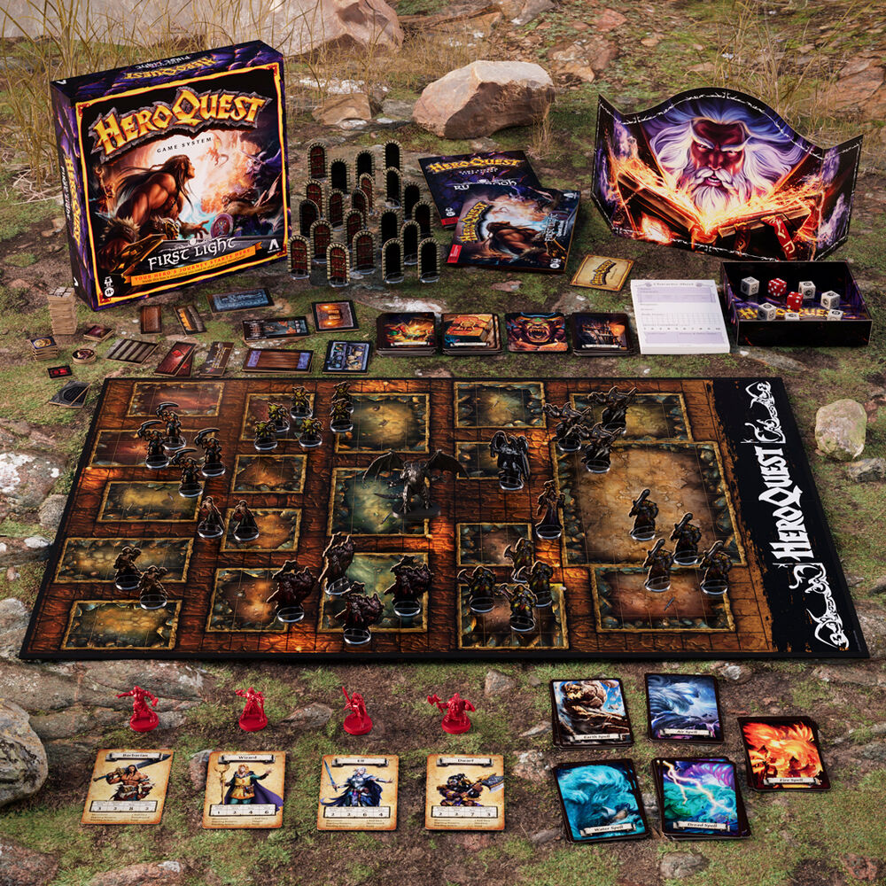 Juego Mesa First Light Hero Quest Español