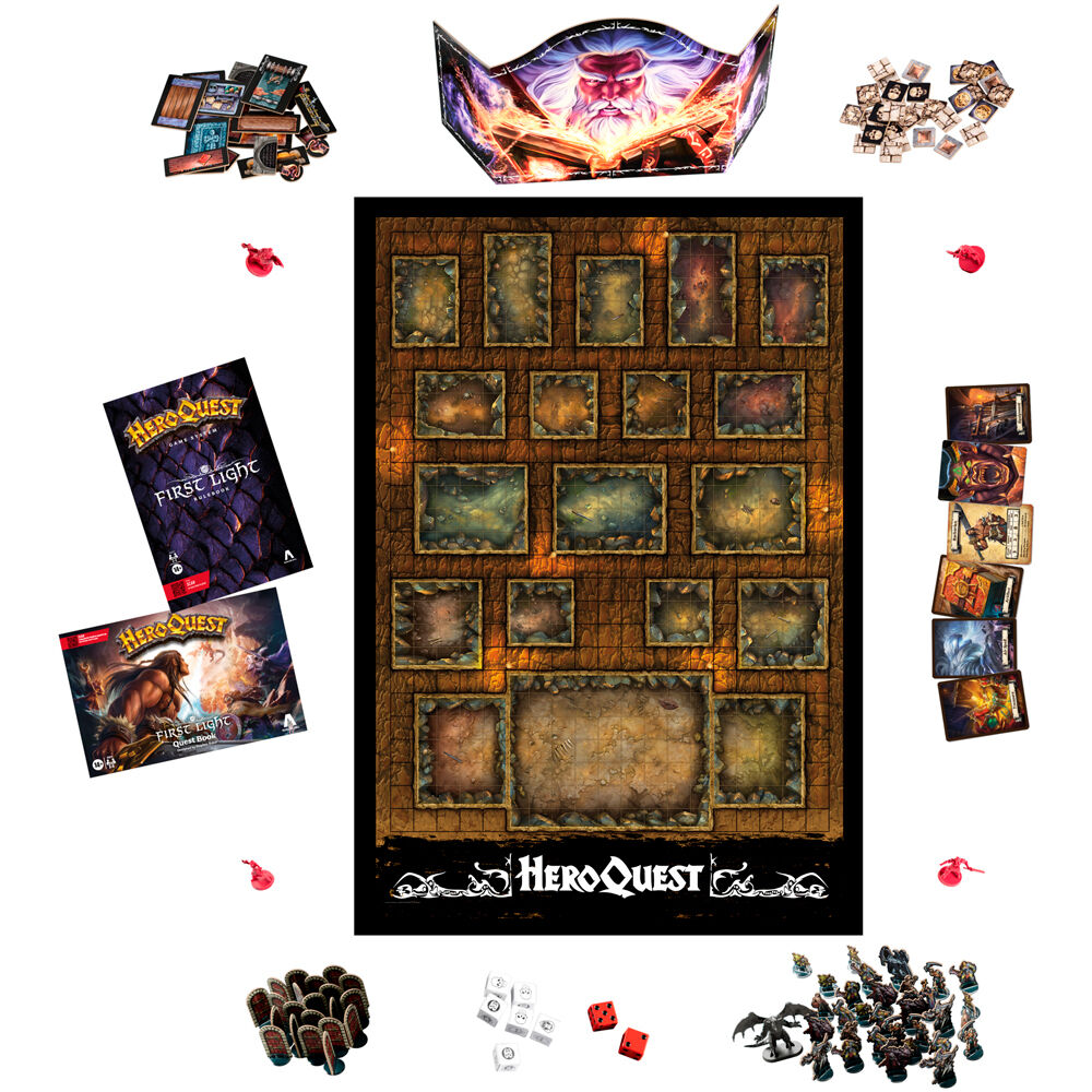Juego Mesa First Light Hero Quest Español