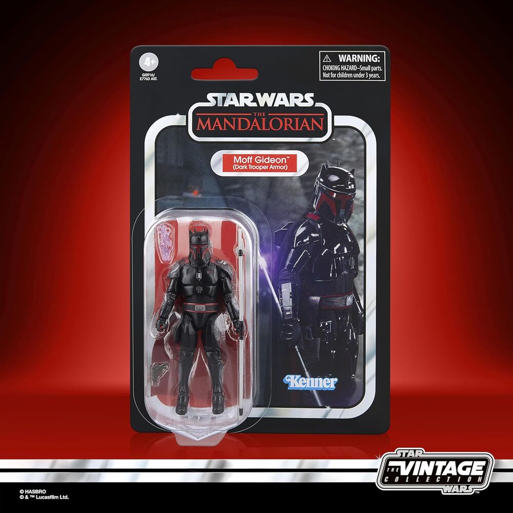 Star Wars: The Mandalorian Vintage Collection Figura Moff Gideon (Dark Trooper Armor) 10 cm