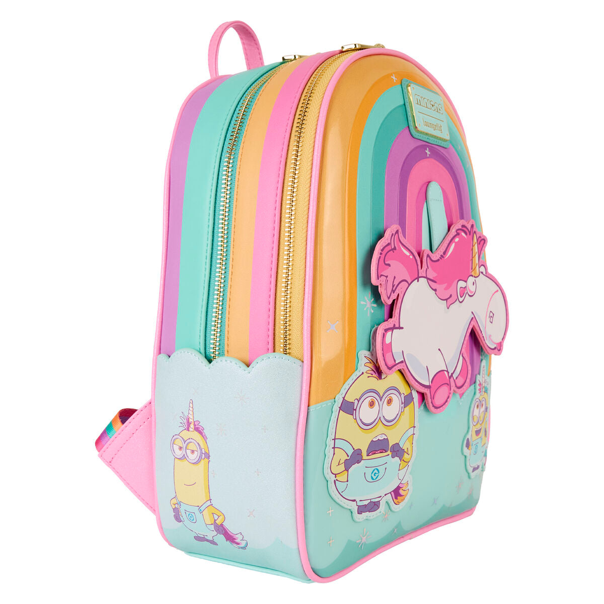 Minions By Loungefly Mini Mochila Fluffy Unicorn