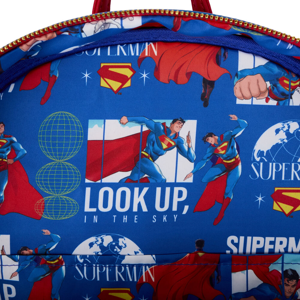 Warner Bros By Loungefly Mochila Full-Size Superman