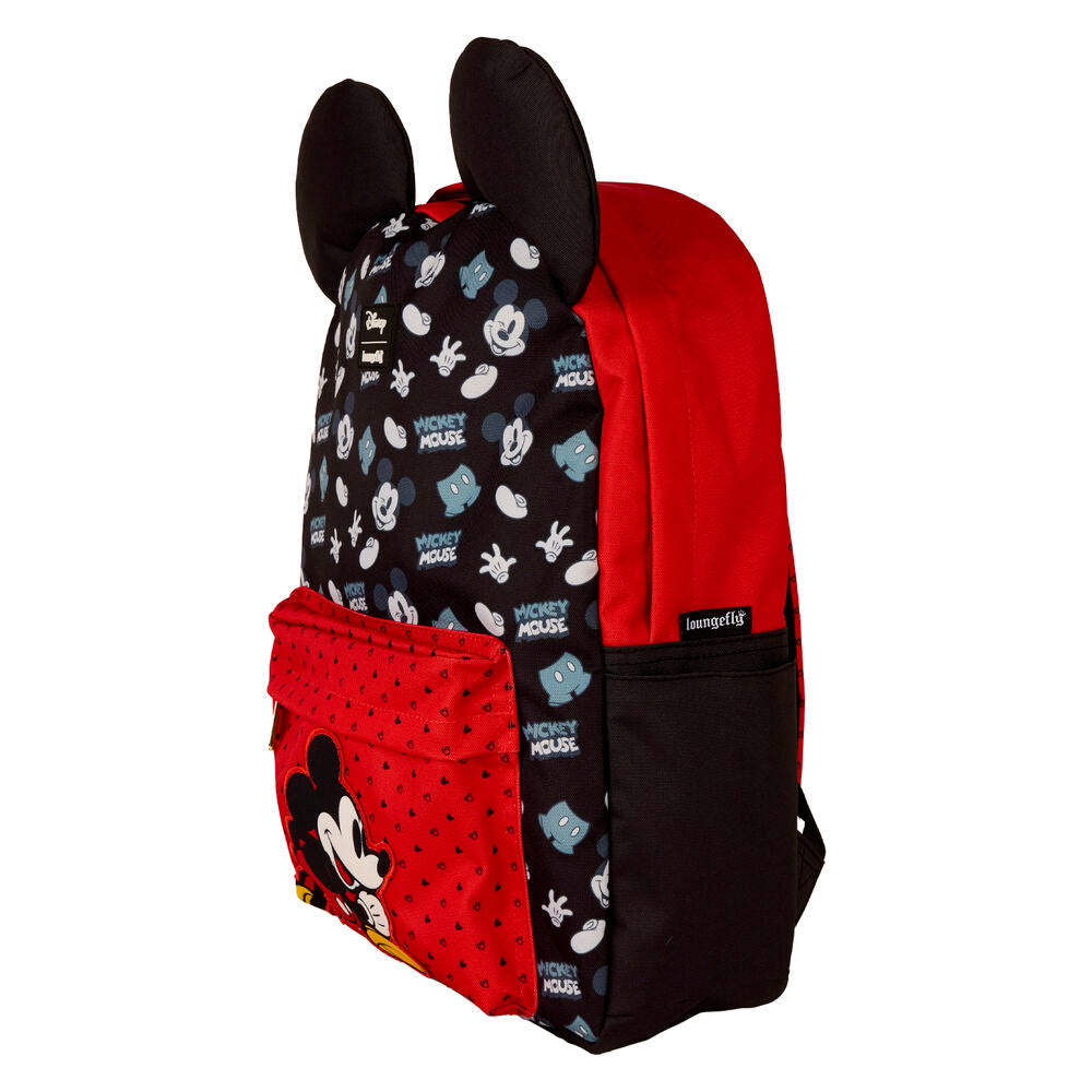 Disney By Loungefly Mochila Nylon Full-Size Mickey Mouse