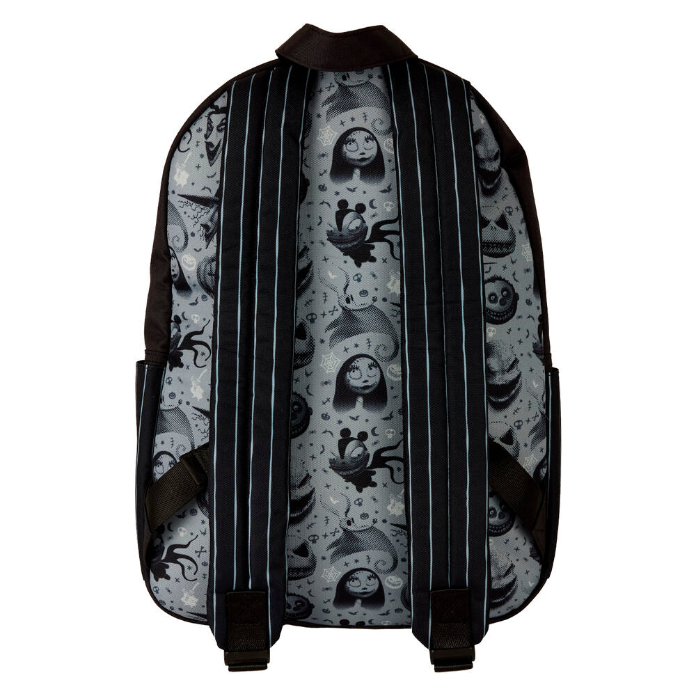 Disney By Loungefly Mochila Nylon Full-Size Nightmare Before Christmas