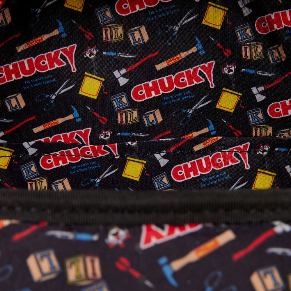 Chucky By Loungefly Mochila Mini Pop Up