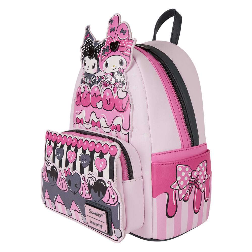 Mochila My Melody And Kuromi Sanrio Loungefly 26 cm