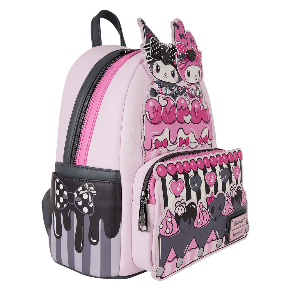 Mochila My Melody And Kuromi Sanrio Loungefly 26 cm