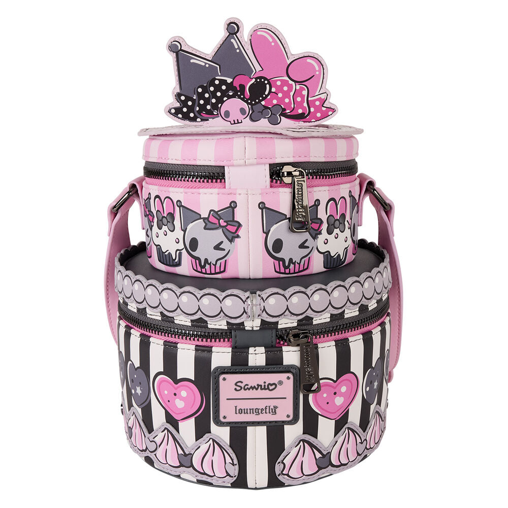 Bolso Bandolera My Melody And Kuromi Sanrio Loungefly