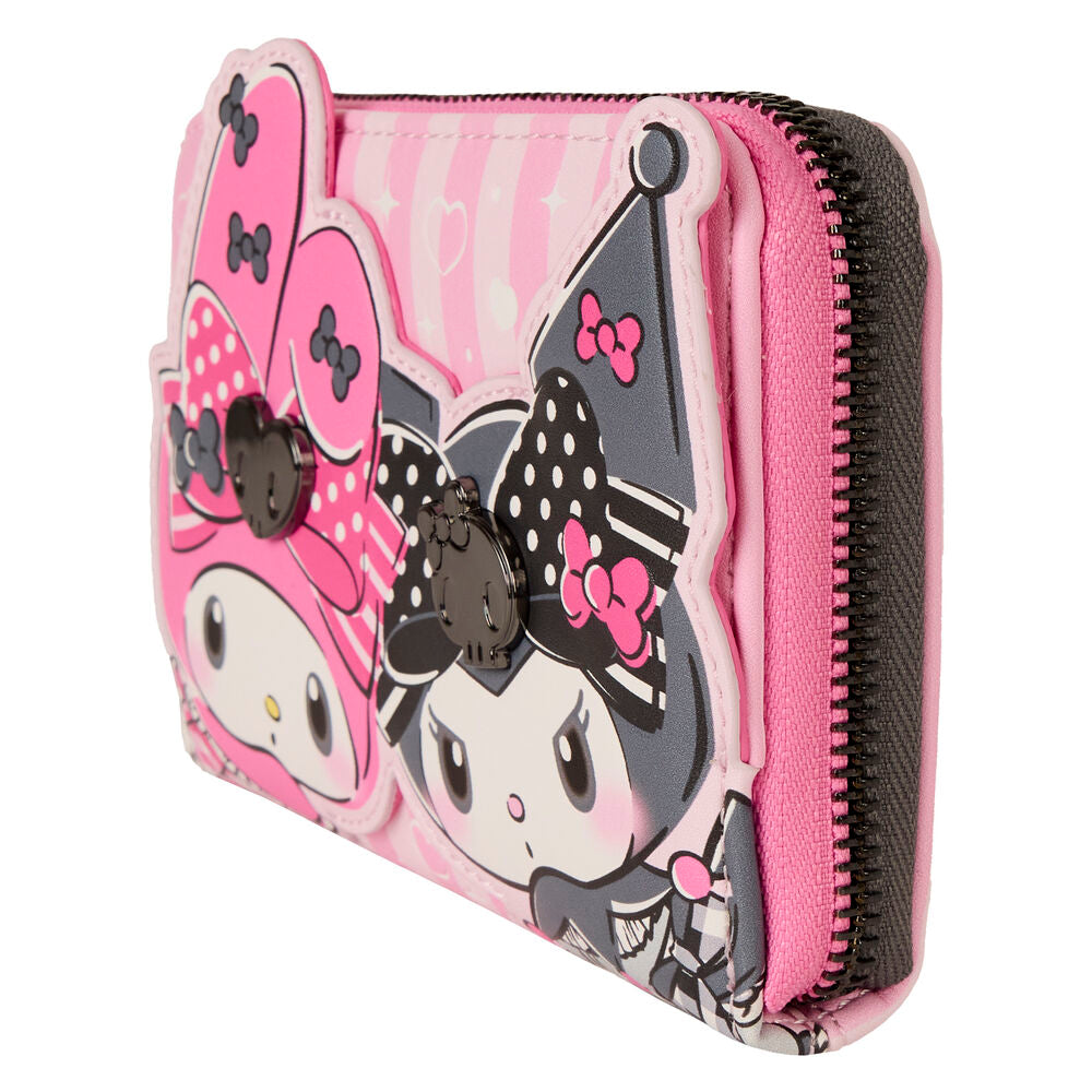Cartera My Melody And Kuromi Sanrio Loungefly