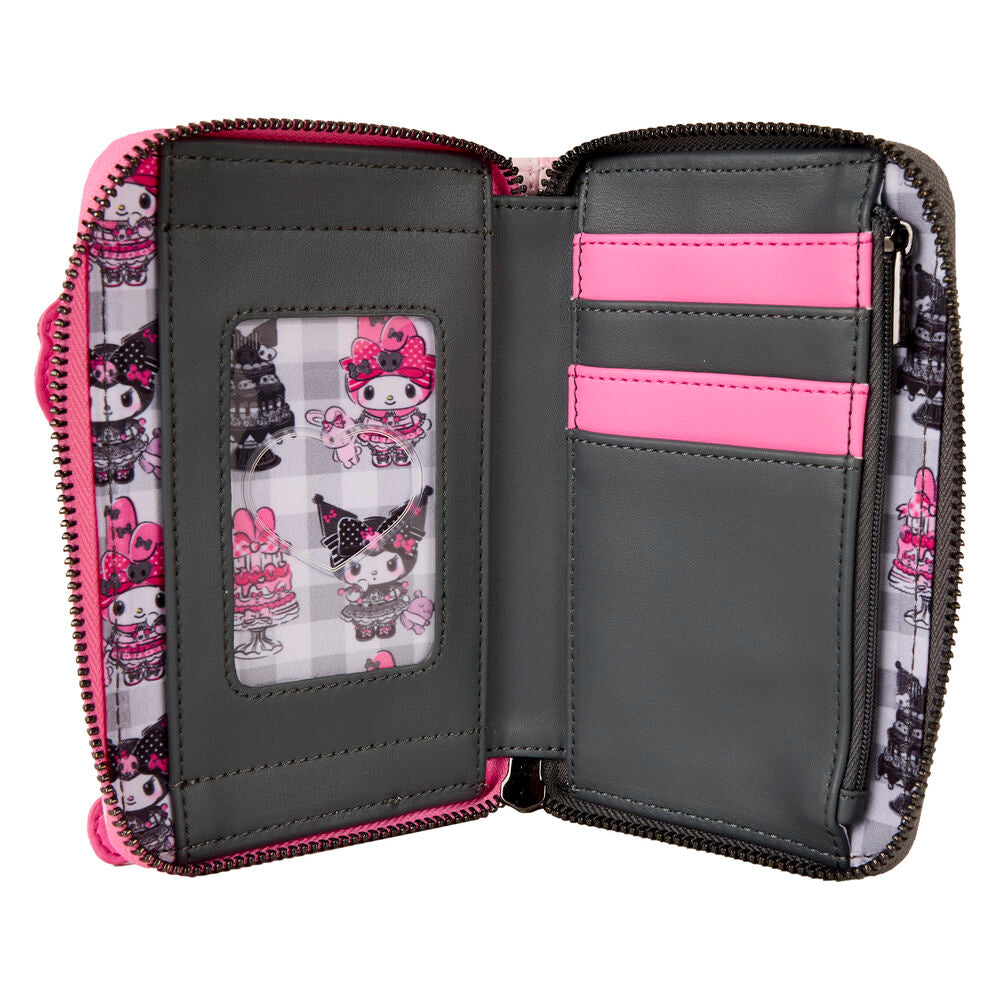 Cartera My Melody And Kuromi Sanrio Loungefly