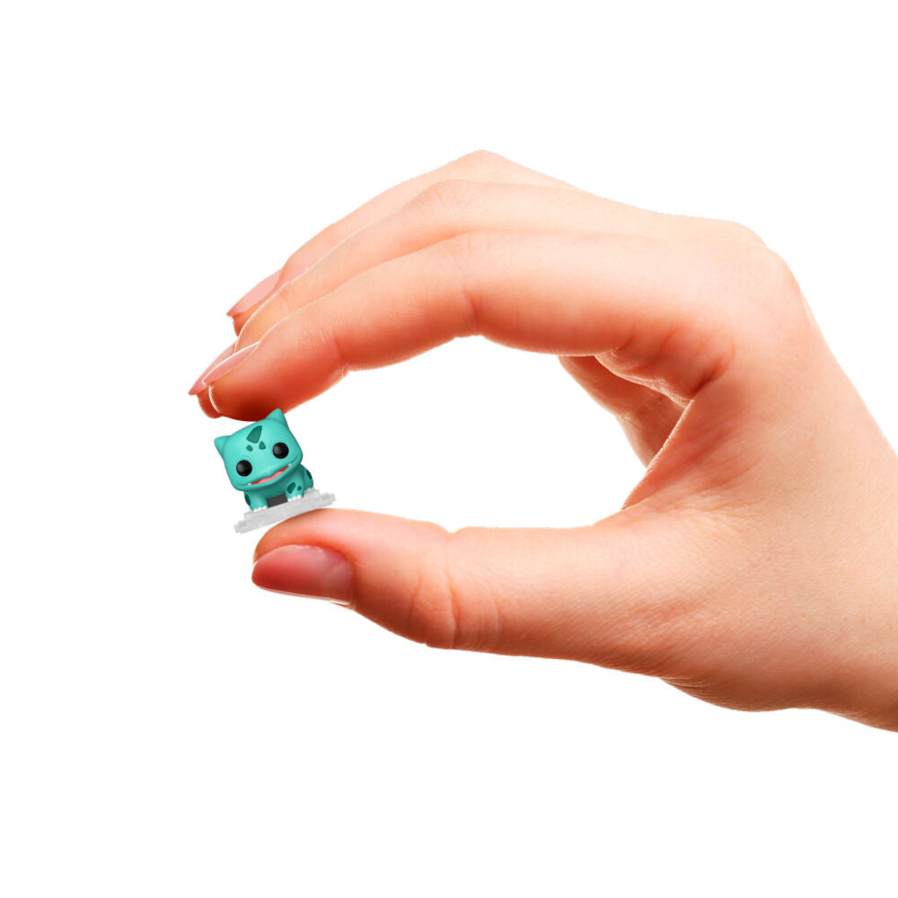Blister 4 figuras Bitty POP Pokemon Bulbasaur Frikytopia