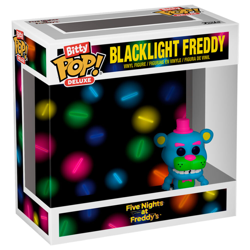 Figura Bitty POP Deluxe Five Night's at Freddy's Blacklight Freddy Frikytopia