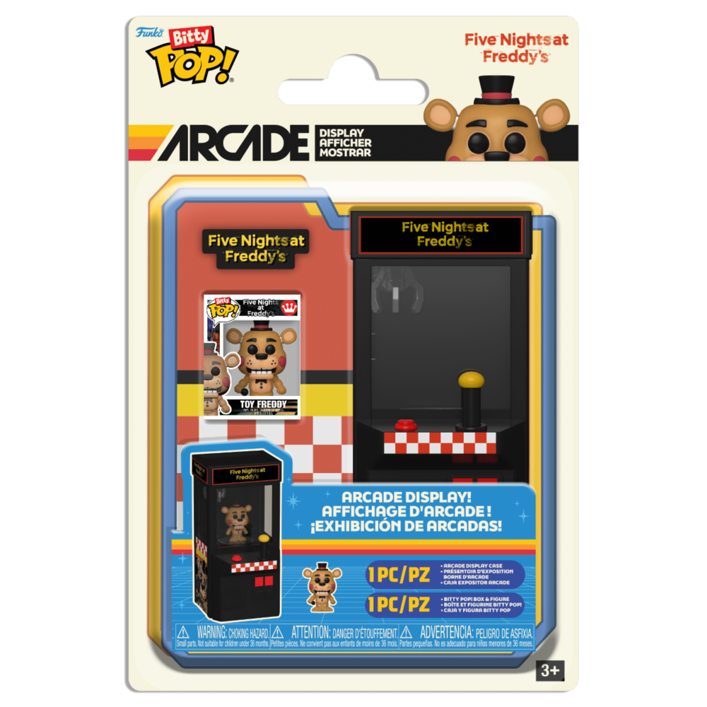 Bitty Pop Arcade Fnaf Toy Freddy