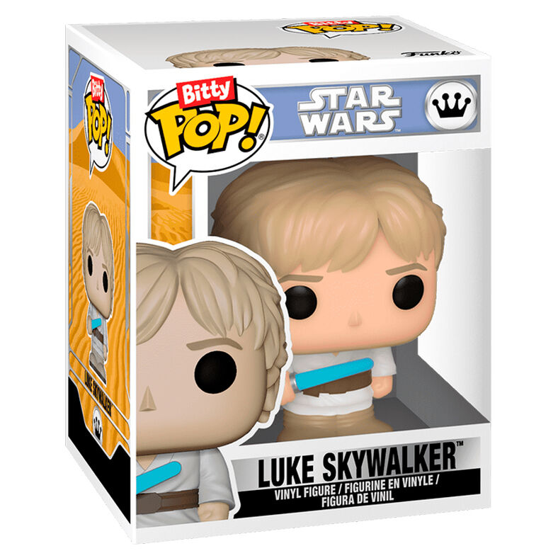Figura Bitty Pop Rides Star Wars Luke Skywalker And Speeder