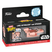 Figura Bitty Pop Rides Star Wars Luke Skywalker And Speeder