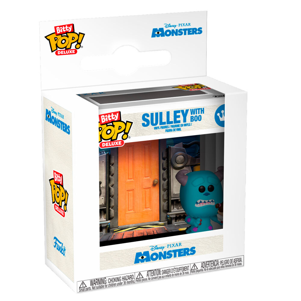 Figura Bitty POP Deluxe Disney Pixar Monsters Inc. Sulley with Boo Frikytopia