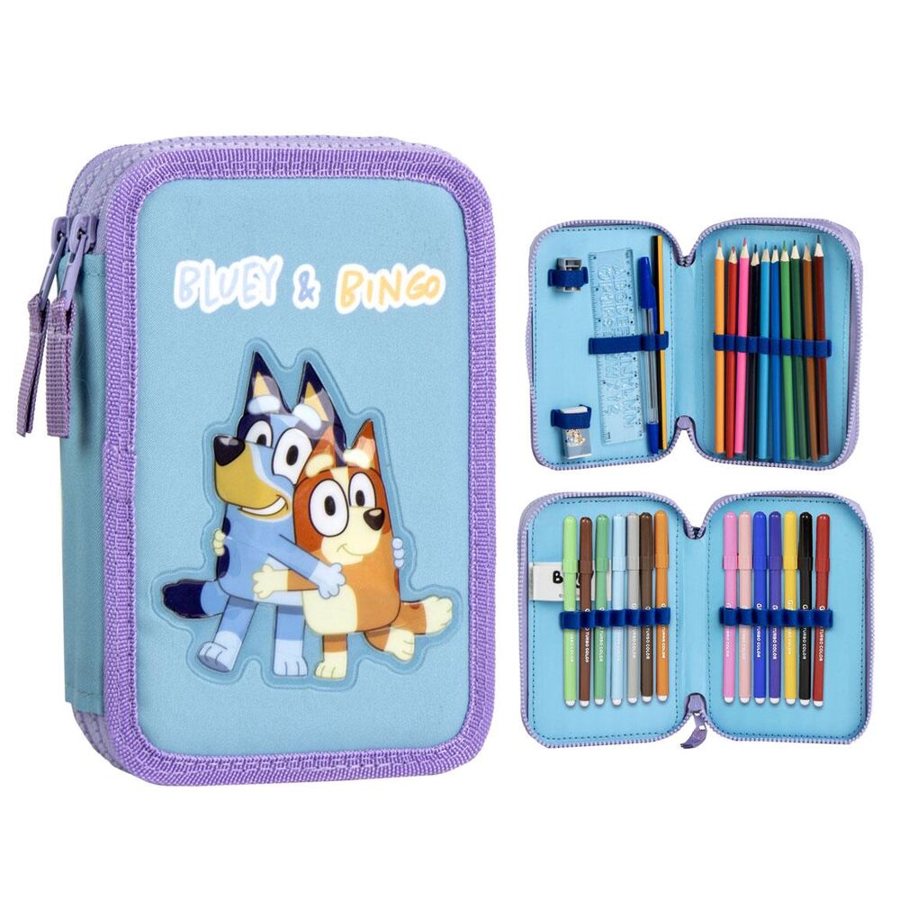 Plumier Bluey doble Frikytopia