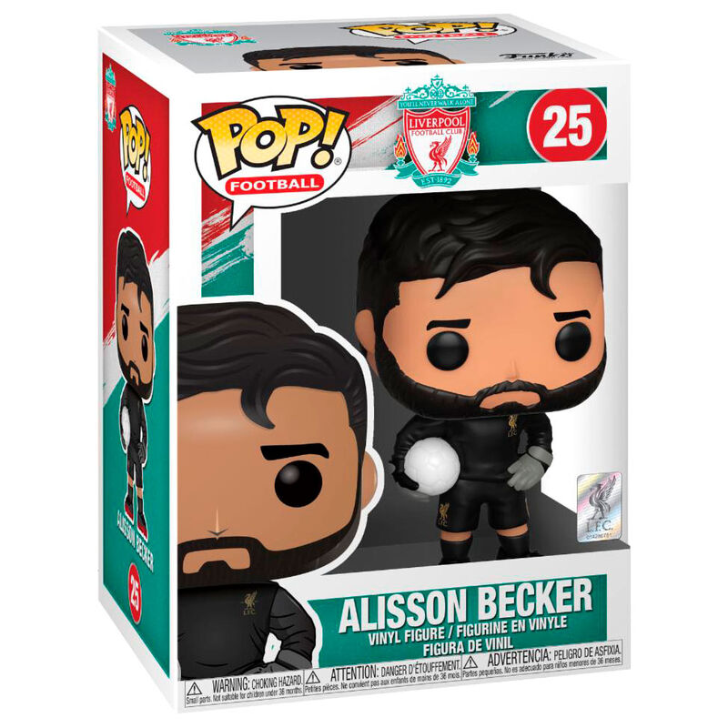 Funko Pop! Liverpool F.C. Football Alisson Becker — LEAGUE OF LEGENDS