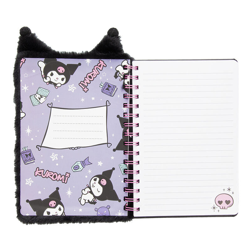 Sanrio Libreta Kuromi Fluffy