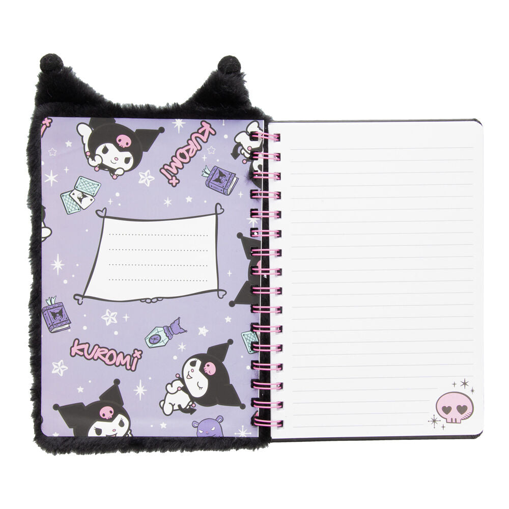 Sanrio Libreta Kuromi Fluffy