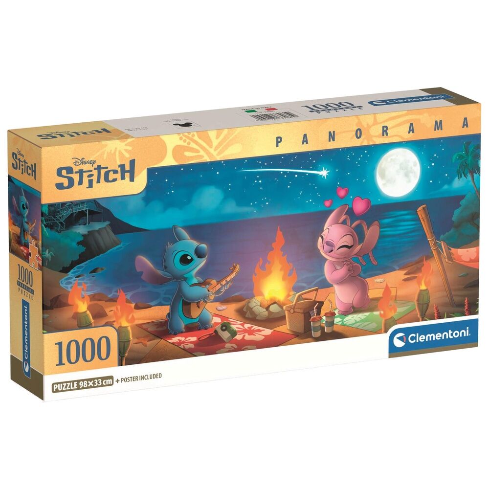 Puzzle Panorama Stitch Disney 1000pzs Frikytopia