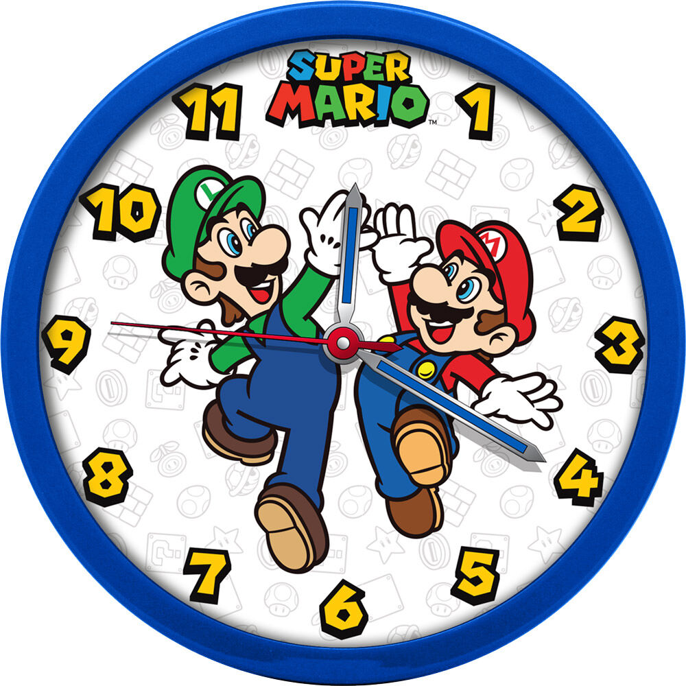 Reloj Pared Super Mario Bros