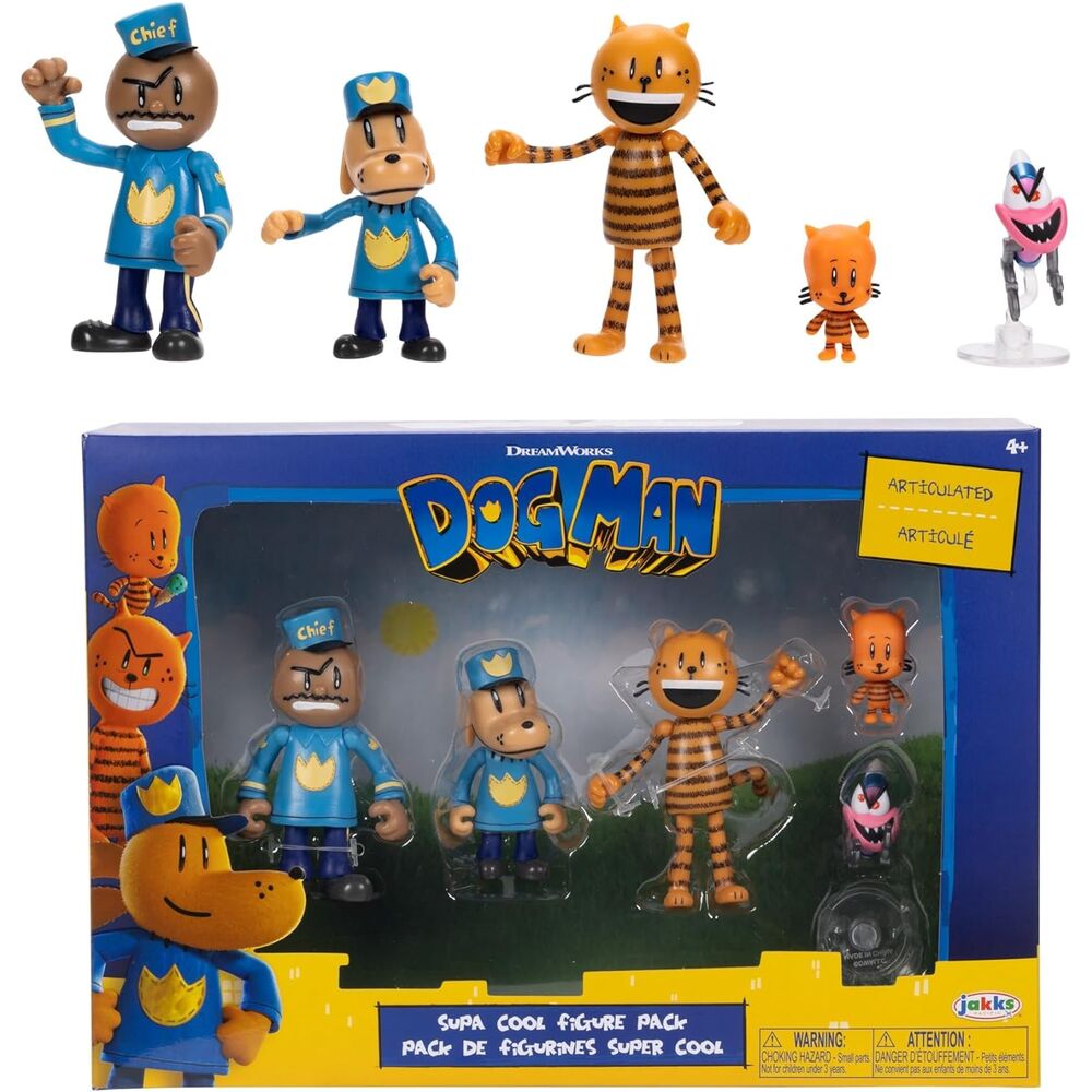 Blister 5 Figuras Polican 6 cm Frikytopia