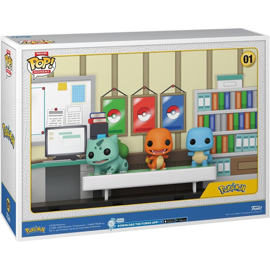 Pokemon POP Moments Deluxe Vinyl Figuras Pokemon - Starters