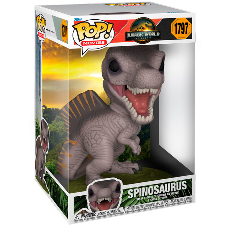 Funko Pop! Jurassic World: El Renacer Super Sized Jumbo Vinyl Spinosaurus — ONE PIECE