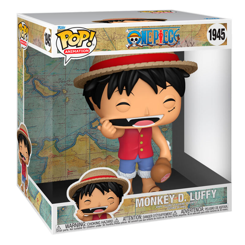 One Piece Figura Super Sized Jumbo POP! Vinyl Monkey D. Luffy (Stretching) 25 cm