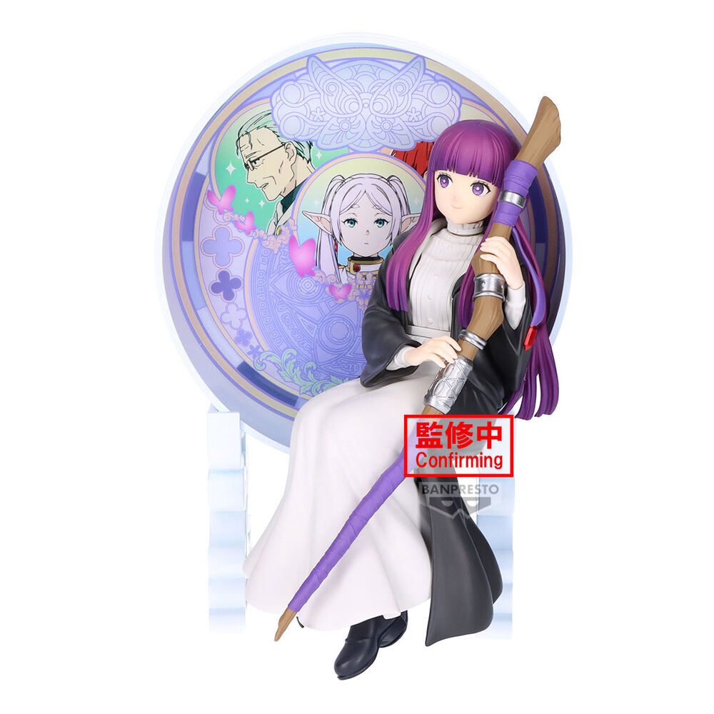 Figura banpresto frieren beyond journey's end glasscape fern