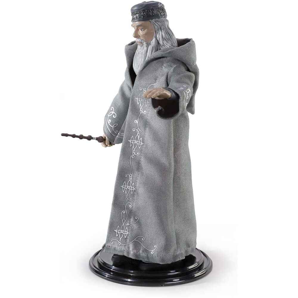Figura Maleable Bendyfigs Dumbledore con Varita Harry Potter