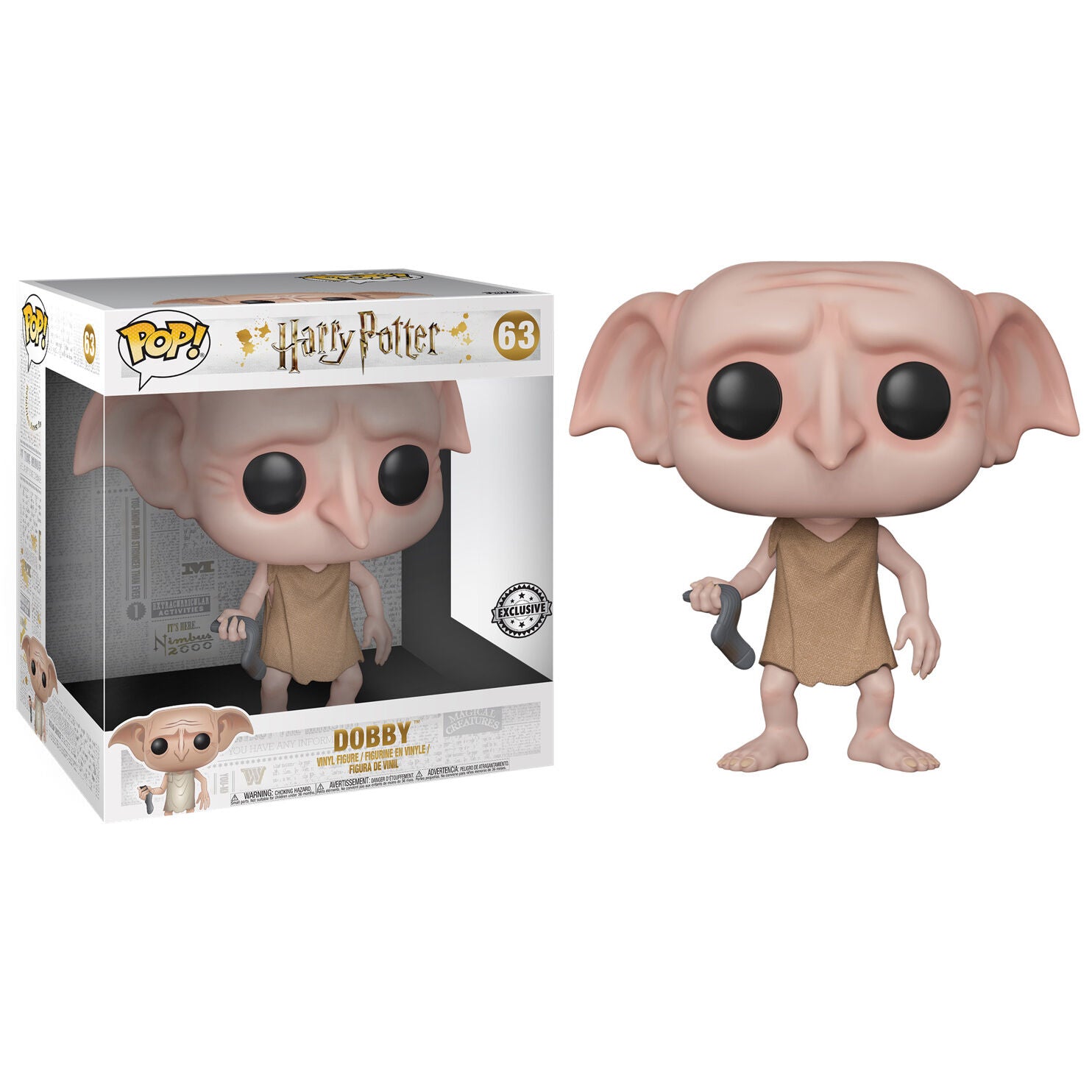 Figura POP Harry Potter Dobby Exclusive 23cm Frikytopia