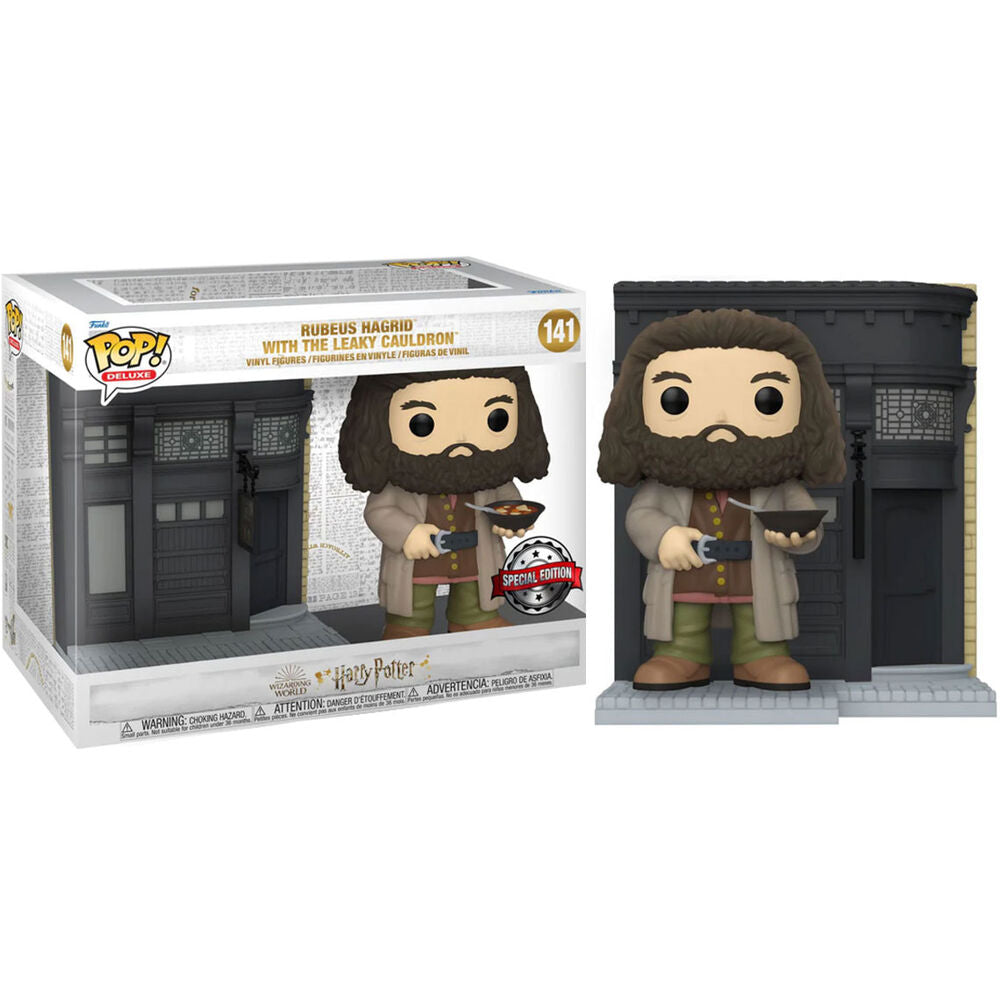 Figura POP Harry Potter Diagon Alley Rubeus Hagrid The Leaky Cauldron