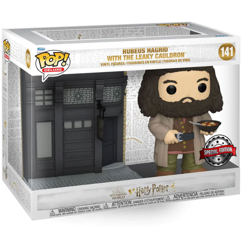 Figura POP Harry Potter Diagon Alley Rubeus Hagrid The Leaky Cauldron Frikytopia