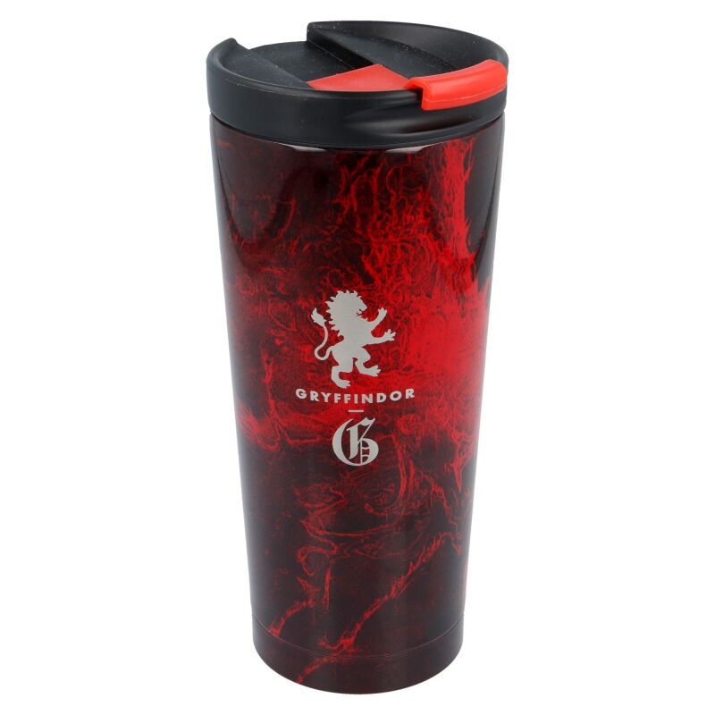 Vaso Cafe Acero Inoxidable Harry Potter Gryffindor 425ml