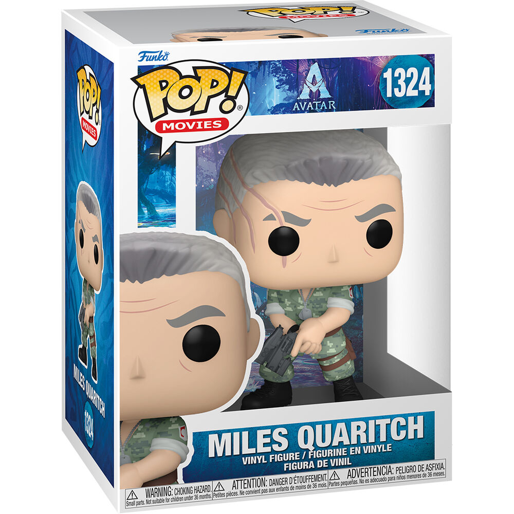 Figura POP Avatar Miles Quaritch Frikytopia