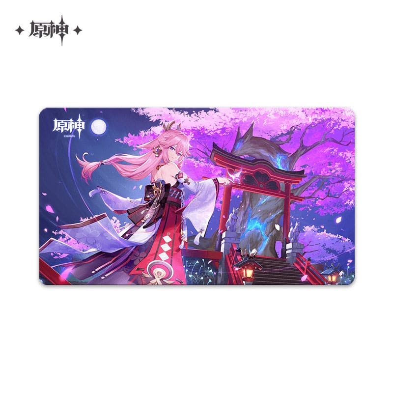 Genshin Impact Alfombrilla Oversize Yae Miko 70 x 40 cm Frikytopia