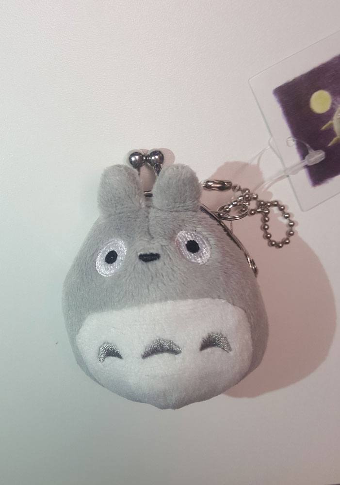 Mi Vecino Totoro Llavero Monedero de Peluche Mini Totoro 8 cm