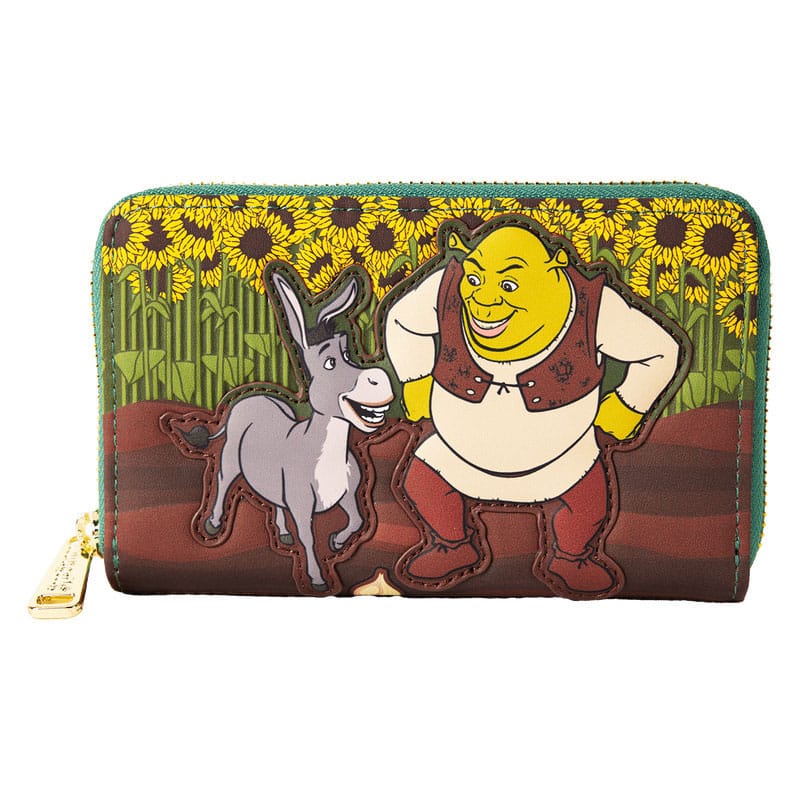 Dreamworks By Loungefly Monedero Shrek & Donkey Sunflower Field