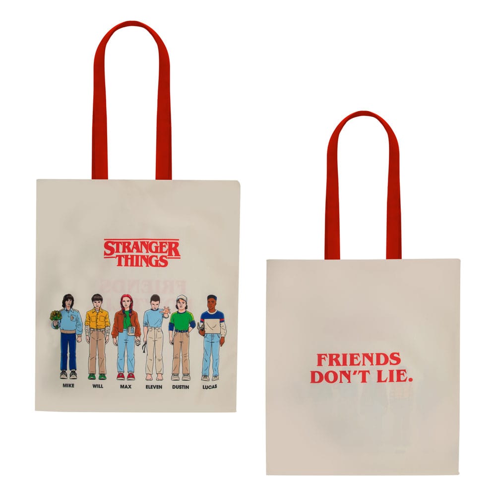 Stranger Things Bolso Friends Don't Lie