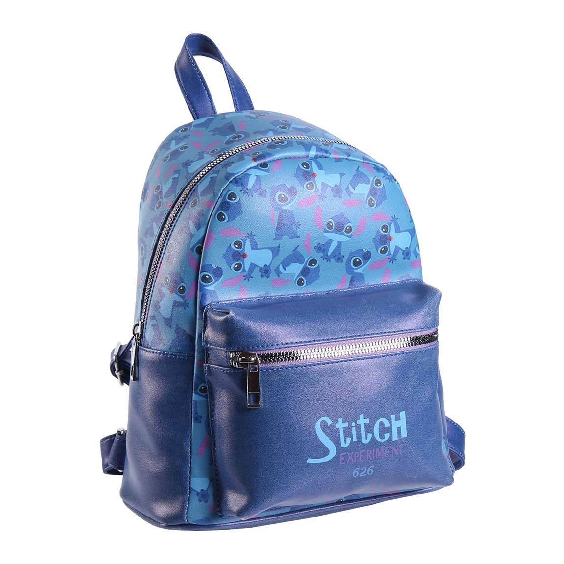 Lilo & Stitch Mochila Experiment 626 de Piel Sintética