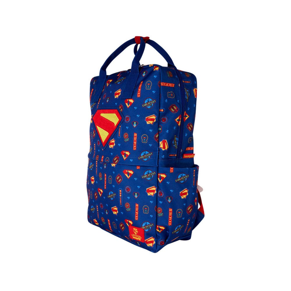 DC Comics By Loungefly Mochila Nylon Full-Size Superman