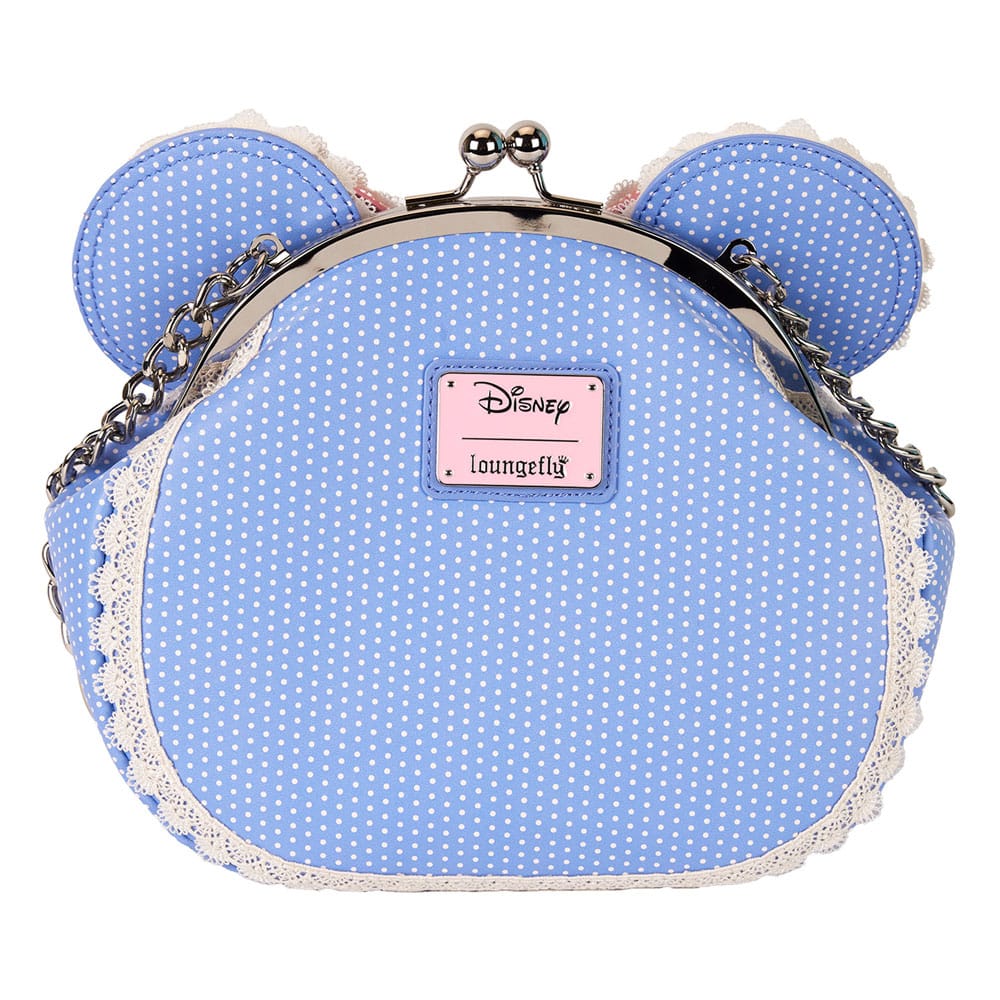 Disney By Loungefly Bandolera Minnie Floral And Lace Kisslock